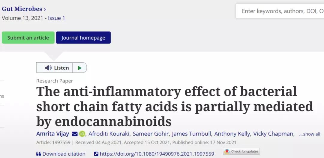 運(yùn)動還能抗炎！內(nèi)源性大麻素介導(dǎo)腸道產(chǎn)生抗炎物質(zhì) 減少炎癥