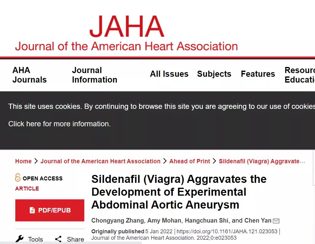 “偉哥”也有短板！會加速腹主動脈瘤惡化