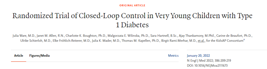 ?糖尿病治療新突破！人工胰腺可改善兒童血糖水平