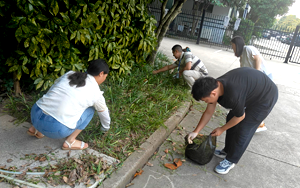 環(huán)衛(wèi)潤(rùn)企進(jìn)行時(shí) 西寶生物開展衛(wèi)生大掃除活動(dòng)