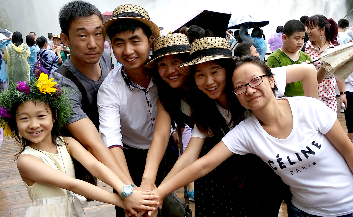 百尺飛瀑，我心飛翔