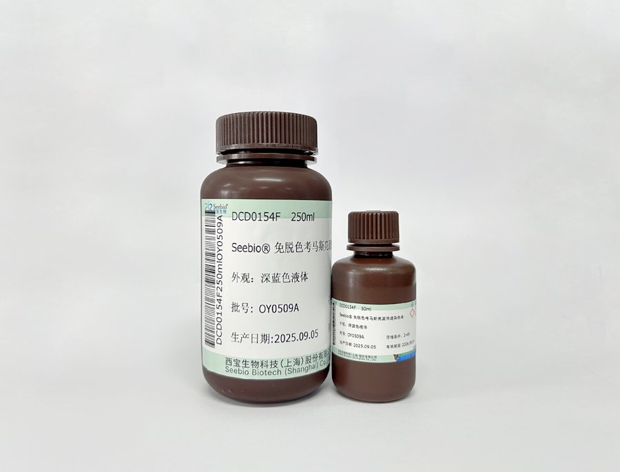 Seebio?免脫色考馬斯亮藍(lán)快速染色液